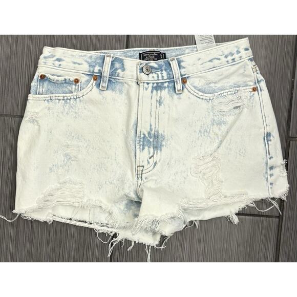 Abercrombie & Fitch Pants - Abercrombie & Fitch Annie High Size Shorts Size 28/6 White Wash